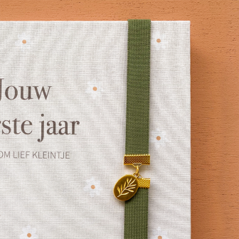 Boek elastiek | takje | olijfgroen | Writemoments