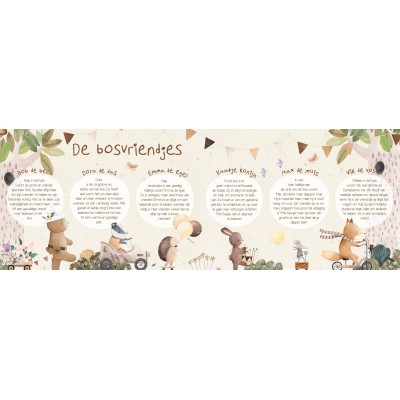Het vriendenboekje om in te kleuren, schrijven en tekenen