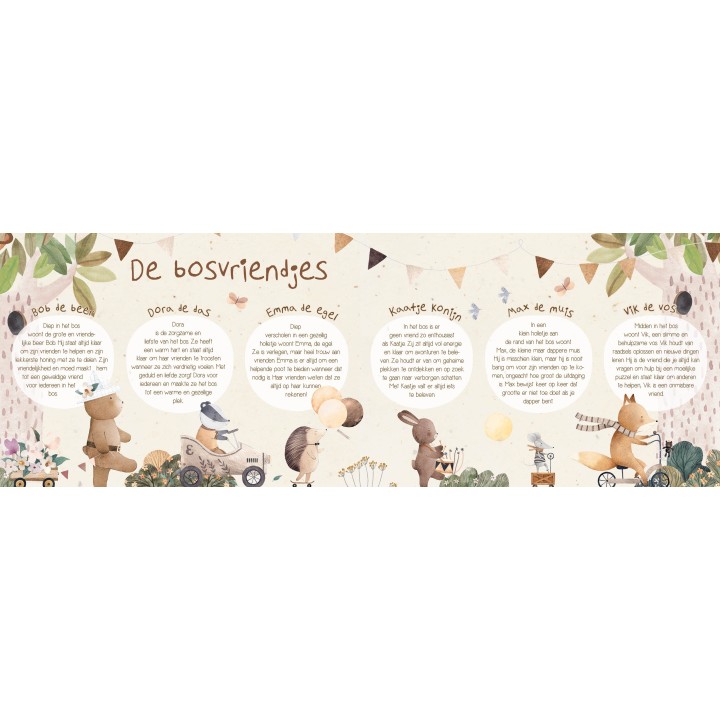 Het vriendenboekje om in te kleuren, schrijven en tekenen