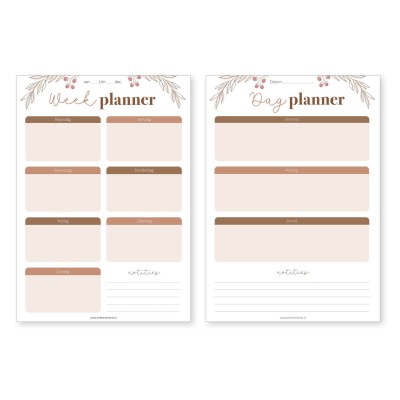 Kerstplanner | Printable | Writemoments