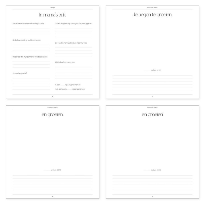 Negenmaandendagboek kopen? Kijk snel en bestel vandaag!