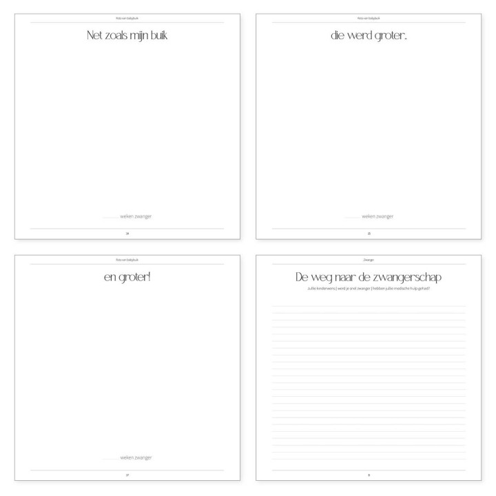 Negenmaandendagboek kopen? Kijk snel en bestel vandaag!