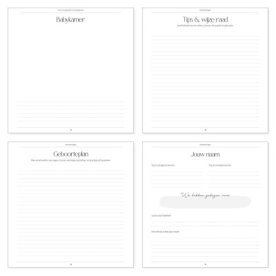 Negenmaandendagboek kopen? Kijk snel en bestel vandaag!