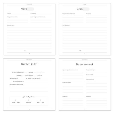 Negenmaandendagboek kopen? Kijk snel en bestel vandaag!