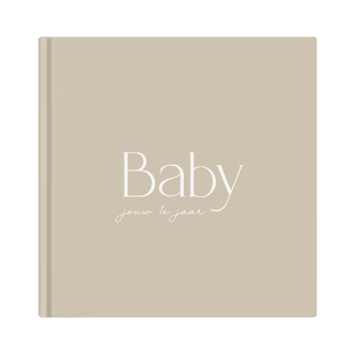 Babyboek 'Jouw 1e jaar' neutraal | Writemoments