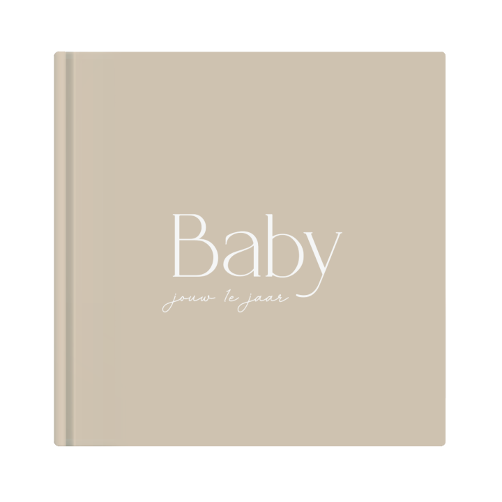 Babyboek 'Jouw 1e jaar' neutraal | Writemoments