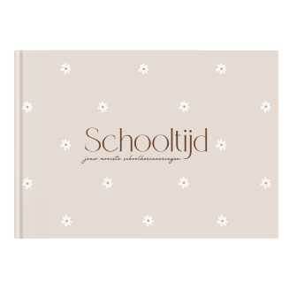 Schoolfotoboek 'madelief' | hardcover | Writemoments