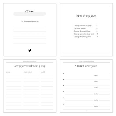 Uitsprakenboekje 'Kletskous' | neutraal | hardcover