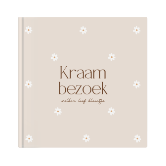Kraambezoek invulboek madelief | Writemoments
