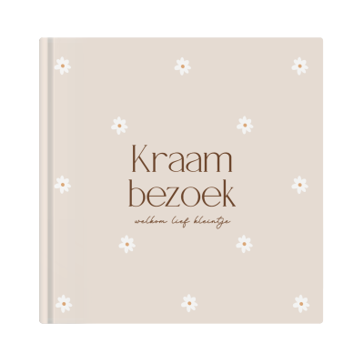 Kraambezoek invulboek madelief | Writemoments
