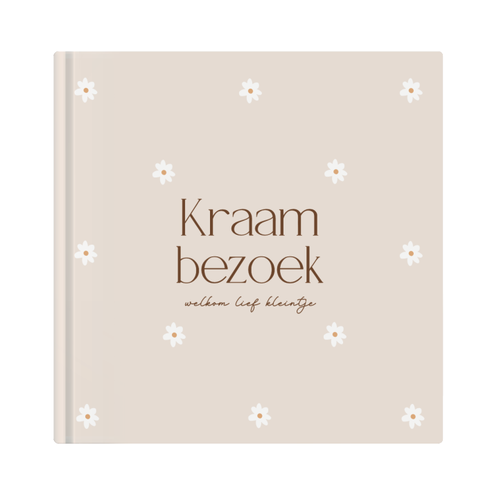 Kraambezoek invulboek madelief | Writemoments