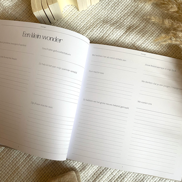 Negenmaandendagboek kopen? Kijk snel en bestel vandaag!