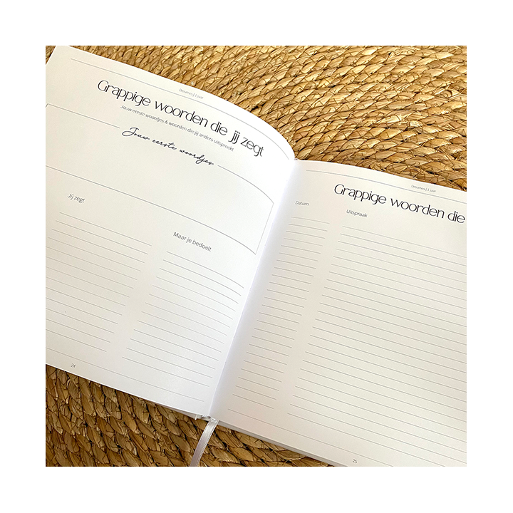 Opgroeiboek 'Dreumes & peuter, jij bent 1 t/m 3 | neutraal