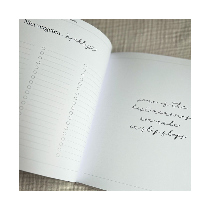 Vakantiedagboek familie | Writemoments