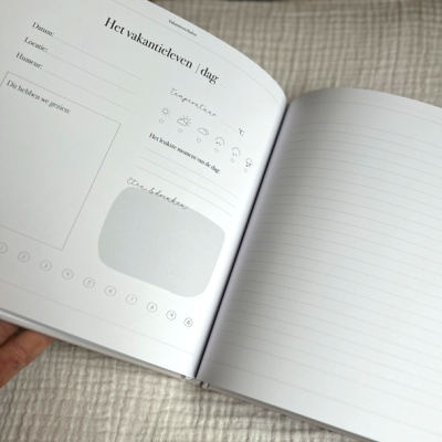 Vakantiedagboek familie | Writemoments