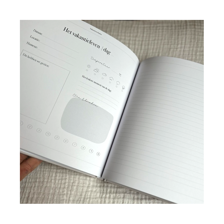 Vakantiedagboek familie | Writemoments