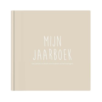 'Mijn jaarboek' het jaarboek voor kinderen | neutraal