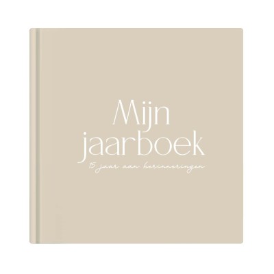 Mijn jaarboek voor volwassenen, invulboek voor 15 jaar