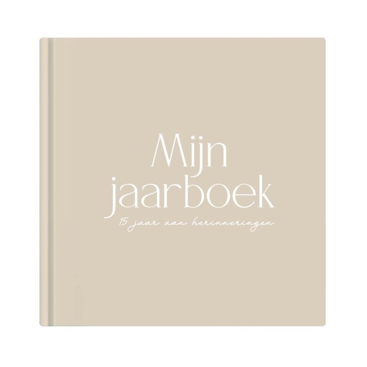 Mijn jaarboek voor volwassenen, invulboek voor 15 jaar