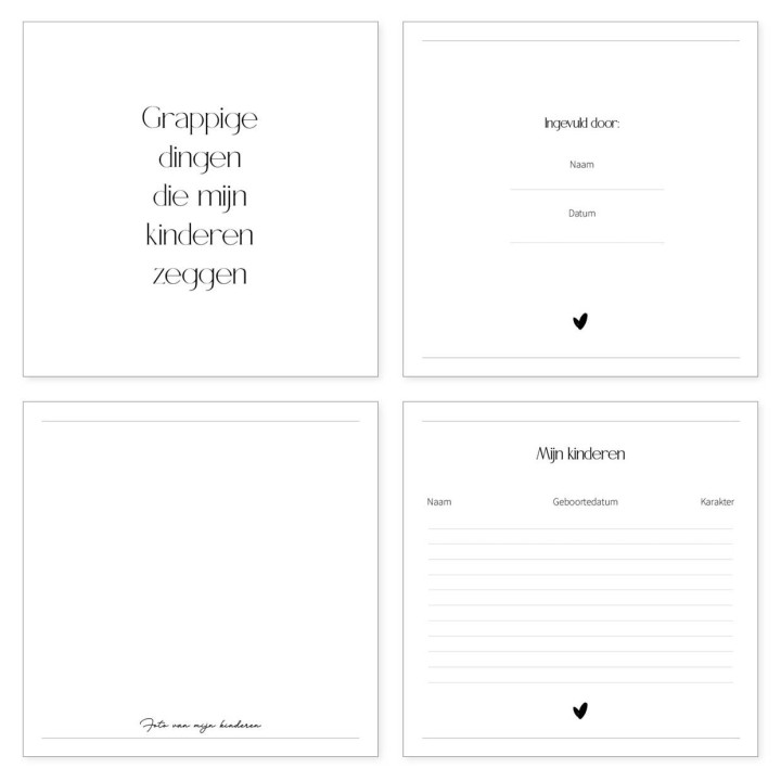 Uitsprakenboekje 'Grappige dingen die mijn kinderen zeggen'