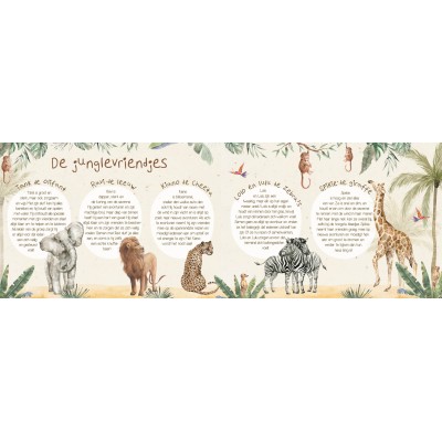 Het vriendenboekje safari | Writemoments