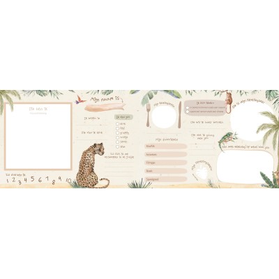 Het vriendenboekje safari | Writemoments