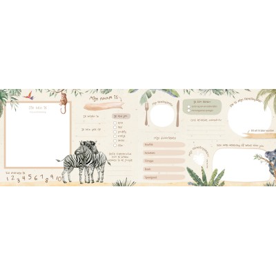 Het vriendenboekje safari | Writemoments