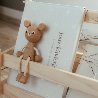 Opgroeiboek 'Jouw kinderjaren' | madelief | linnen
