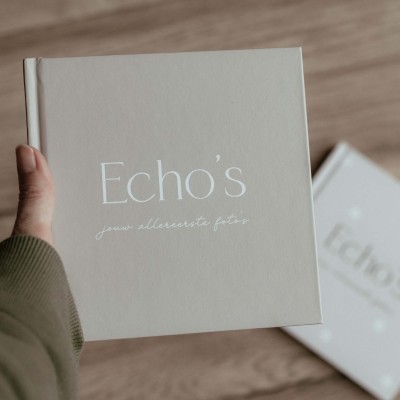 Echoboekje 'Echo's' | neutraal | hardcover | Writemoments