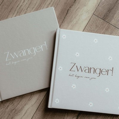 Zwangerschapsdagboek | madelief | hardcover omslag