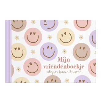 Vriendenboekje smiley, het vrolijkste vriendenboek voor