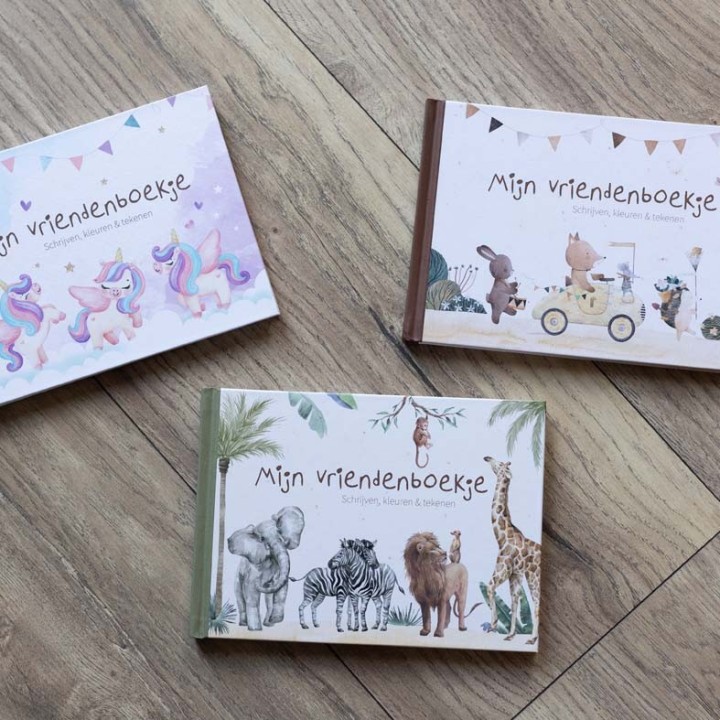 Het vriendenboekje safari | Writemoments