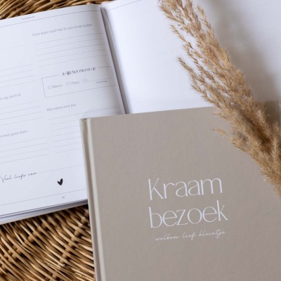 Kraambezoek invulboek | Writemoments