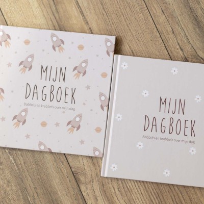 Jongens dagboek, dagelijks schrijven & tekenen
