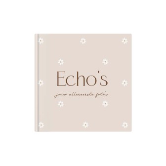 Echoboekje 'Echo's' | madelief | hardcover | Writemoments