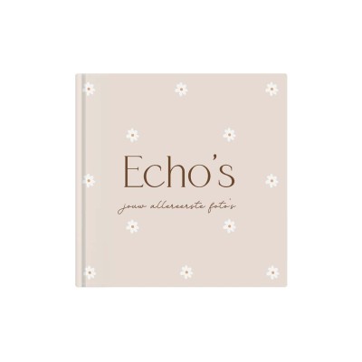Echoboekje 'Echo's' | madelief | hardcover | Writemoments