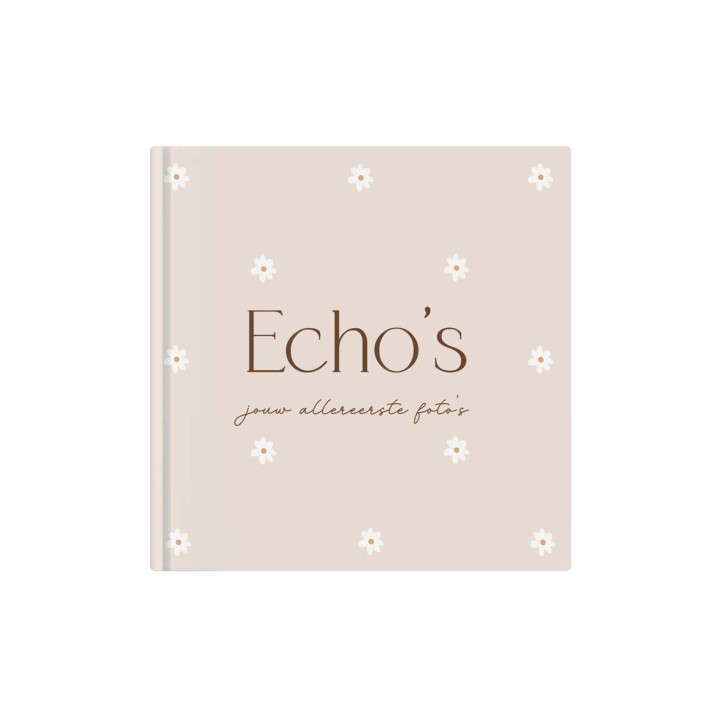 Echoboekje 'Echo's' | madelief | hardcover | Writemoments