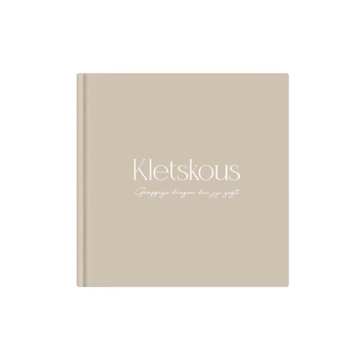 Uitsprakenboekje 'Kletskous' | neutraal | hardcover