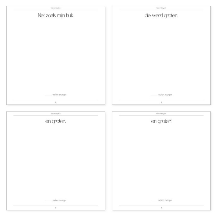 Zwangerschapsdagboek | madelief | hardcover omslag