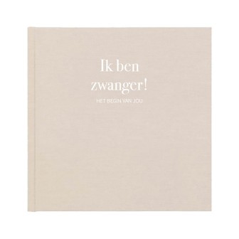 Zwangerschapsdagboek kopen? Luxe linnen cover | Writemoments