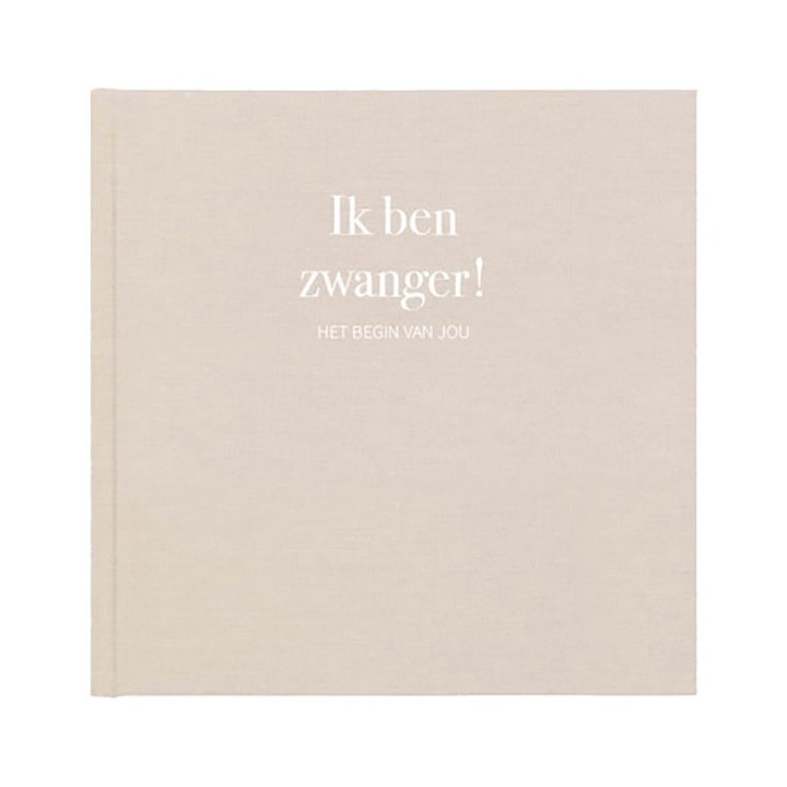 Zwangerschapsdagboek kopen? Luxe linnen cover | Writemoments
