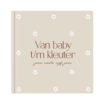 Opgroeiboek van baby t/m kleuter | invulboek voor 0 t/m 5 jaar