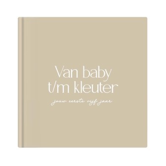 Opgroeiboek van baby t/m kleuter | invulboek voor 0 t/m 5