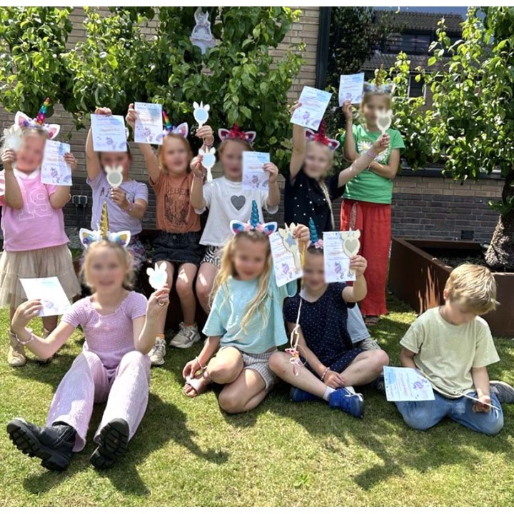 Speurtocht kinderfeestje unicorn | printable met opdrachten