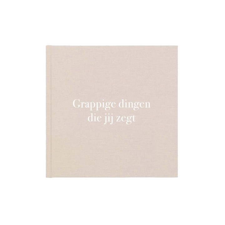 Uitsprakenboekje 'Grappige dingen die jij zegt' | neutraal