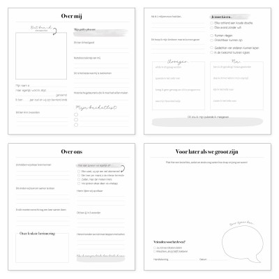 Vriendenboek volwassenen 'Mijn lievelingsmensen' | madelief