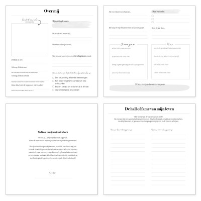 Vriendenboek volwassenen 'Mijn lievelingsmensen' | madelief