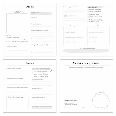 Vriendenboek volwassenen 'Mijn lievelingsmensen' | madelief