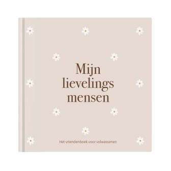 Vriendenboek volwassenen 'Mijn lievelingsmensen' | madelief