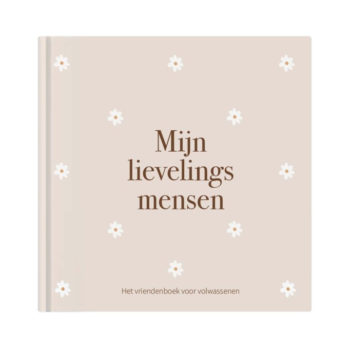 Vriendenboek volwassenen 'Mijn lievelingsmensen' | madelief